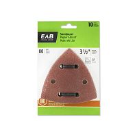 3 1/2" x 80 Grit Sandpaper (10 Pack)  Industrial Oscillating Accessory
